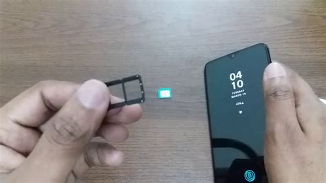 oneplus 6t sim card|Insert the SIM card .